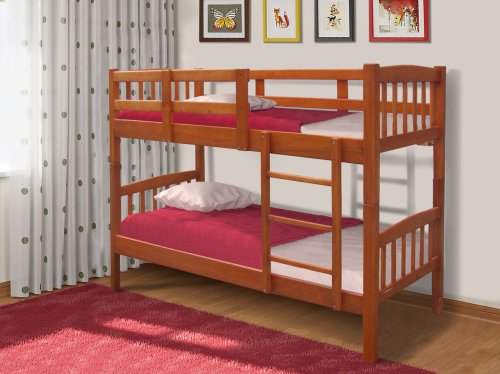 Кровать двухъярусная МИКС-мебель Бай-бай 800x2000 ольха