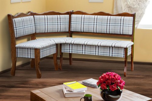 Кухонный уголок МИКС-мебель Шотландия "Г" коньяк/Шотландия 1а