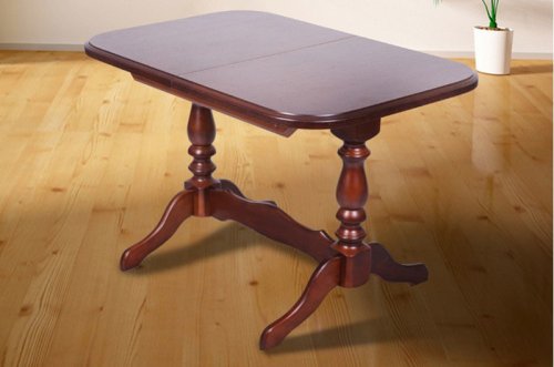 Стол обеденный МИКС-мебель Аврора орех темный