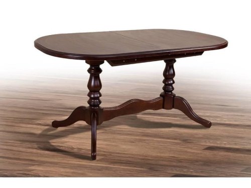 Стол обеденный МИКС-мебель Вавилон темный орех