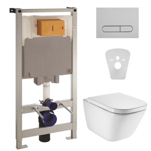 Набор инсталляция Volle Master с унитазом Roca Gap Rimless A34H47C000+141515