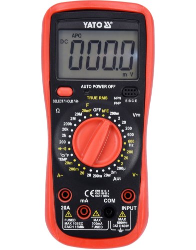 Мультиметр цифровой YATO YT-73083