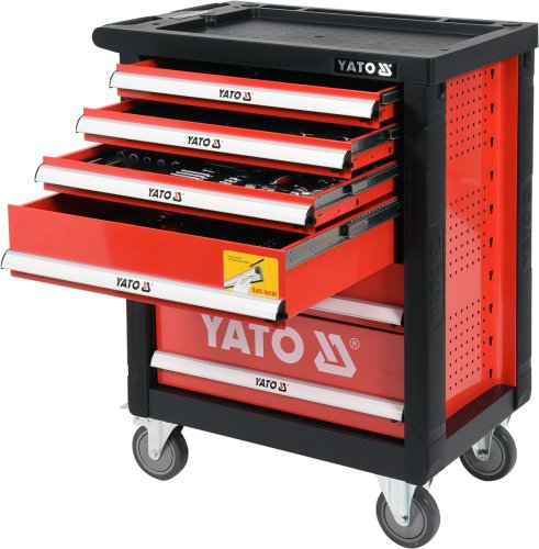 Тележка для инструментов YATO YT-55307 + инструменты 185 предметов
