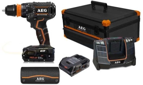 Дрель шуруповерт аккумуляторная AEG BSB18CBLLELI-252X