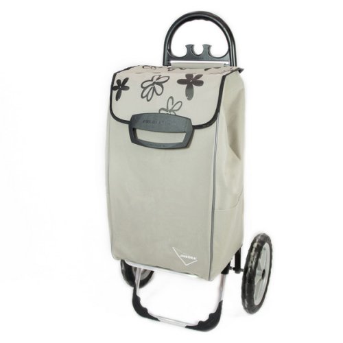 Сумка-візок Aurora Berlino 78 Grey / Flowers