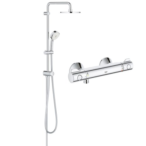 Душова система Grohe New Tempesta Cosmopolitan 27394002 з термостатом Grohe Grohtherm 800