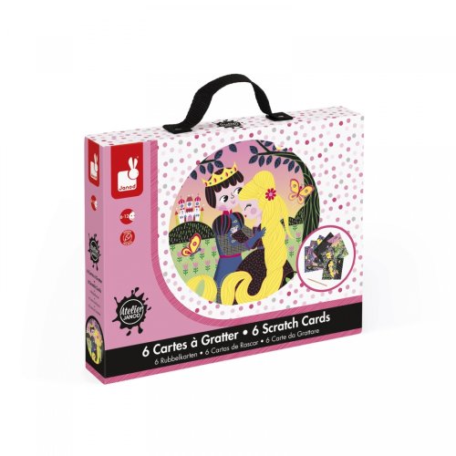 Скрейтч-карты Janod Рапунцель J07771