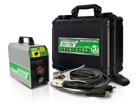 Сварочный инвертор ПАТОН ВДИ-250E DC MMA+Кейс