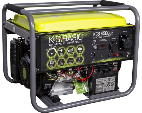 Бензиновый генератор Konner&Sohnen Basic KSB 6500CE