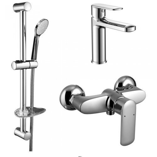 Набір змішувачів для душу Volle Fiesta 15151100 + 15153100 + 15146100