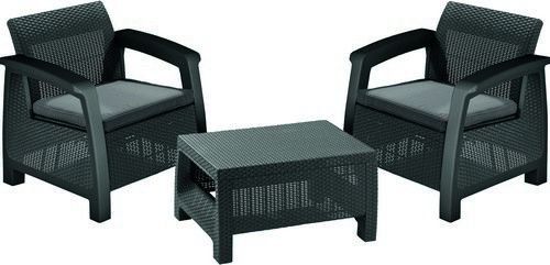 Набор мебели Keter Bahamas weekend серый