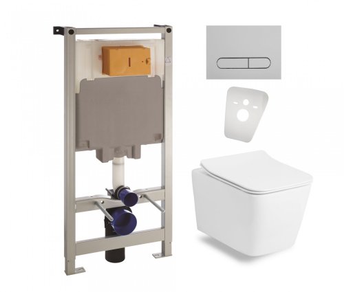 Набор инсталляция Volle Master с подвесным унитазом Volle Libra Rimless 13-41-160+141515