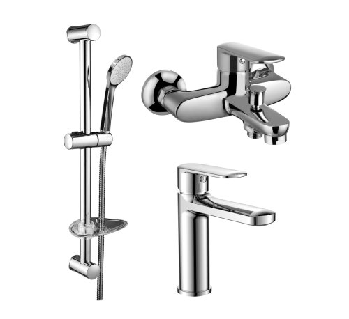 Набір змішувачів для ванни Volle Fiesta 15151100 + 15152100 + 15146100