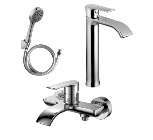 Набір змішувачів для ванни Imprese Vyskov 05340-H + 10340 + S1011001