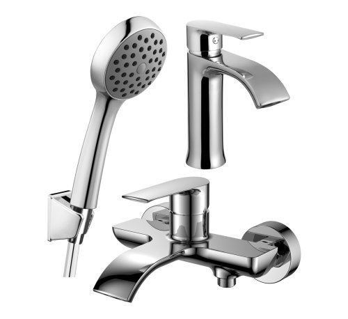 Набір змішувачів для ванни Imprese Vyskov 05340 + 10340 + S1011001