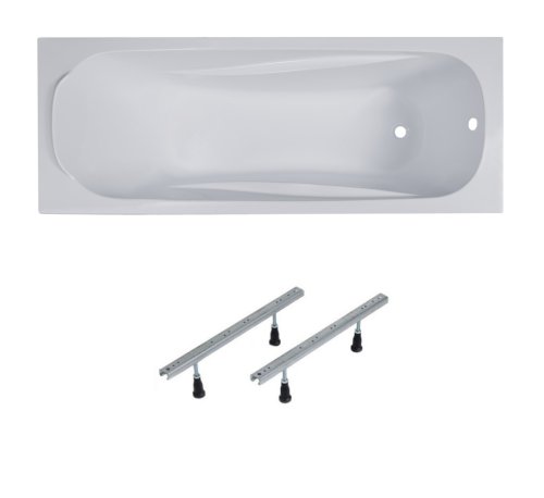 Ванна акрилова Volle FIESTA 1700 * 700 * 435мм з ніжками