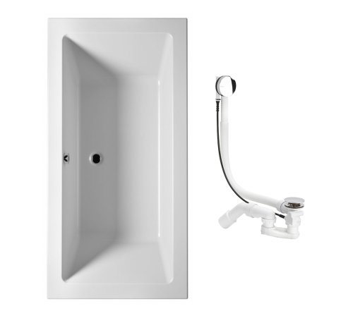 Ванна KOLO MODO с автоматическим сифоном VIEGA Simplex XWP1181000+285357