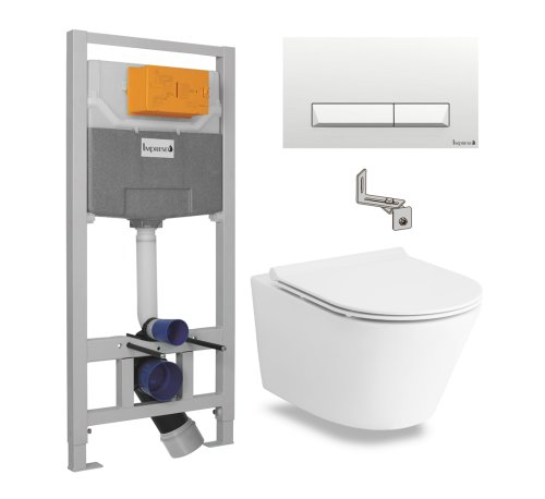 Набор инсталляция Imprese с подвесным унитазом Volle NEMO Rimless 13-17-316+i8109