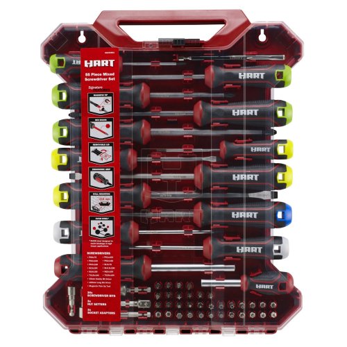 Набор бит и отверток Hart HSD55MIX (55 предметов)