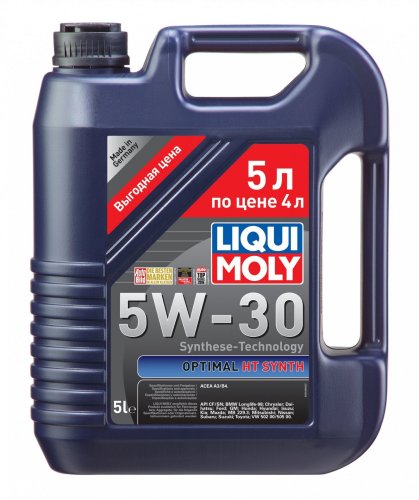 Моторное масло Liqui Moly Optimal Synth SAE 5W-30 5л