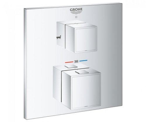 Змішувач прихованого монтажу Grohe Grohtherm Cube 24155000