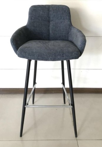 Стул барный Nicolas Oliva Светло-серый MD000502