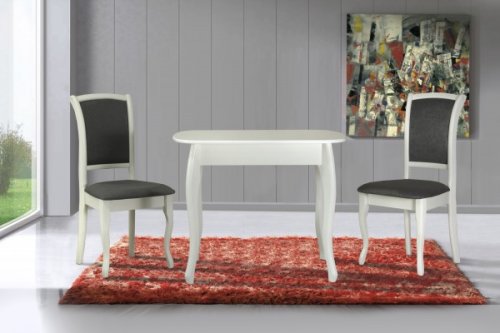 Стіл обідній МІКС-меблі Кантрі Білий