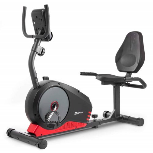 Горизонтальный велотренажер Hop-Sport HS-040L Root Black/Red model 2020