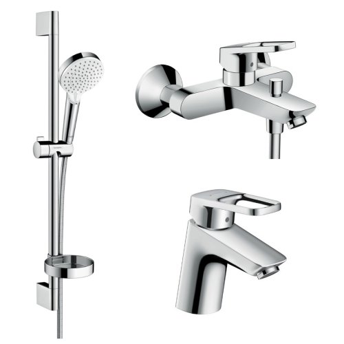 Набор смесителей для ванны Hansgrohe Logis Loop 71150000+71244000+26553400