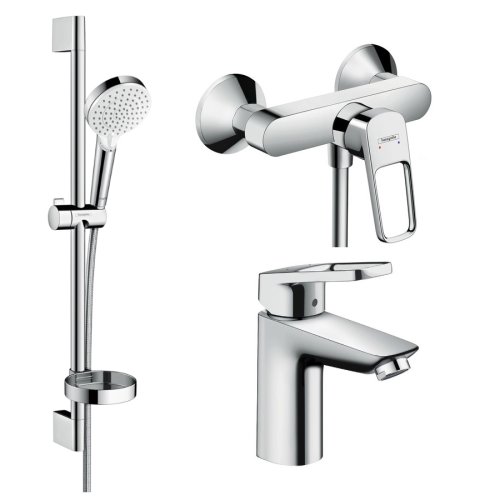 Набор смесителей для душа Hansgrohe Logis Loop 71151000+71247000+26553400
