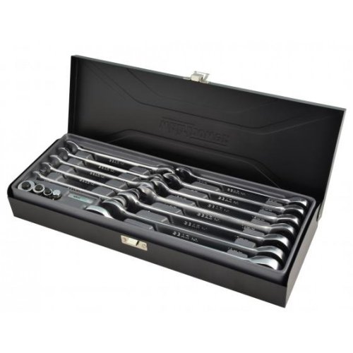 Набор ключей трещоточных Whirlpower 1244-11-WR09 (12 предметов)