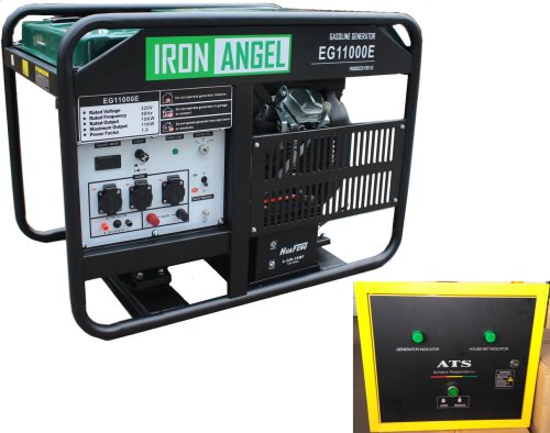 Бензиновый генератор Iron Angel EG 11000 E ATS