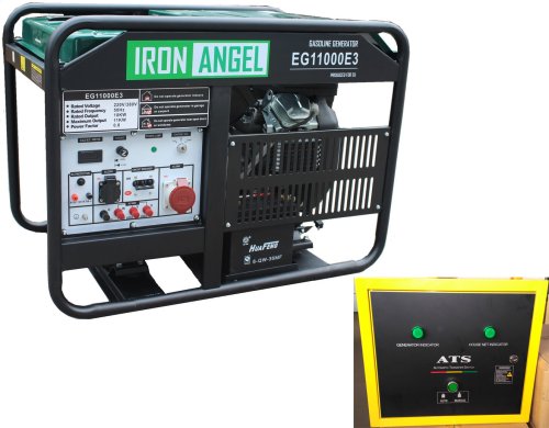 Бензиновый генератор Iron Angel EG 11000 E3 ATS