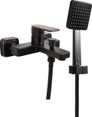 Смеситель для ванной FALA RETRO BLACK 3 75816