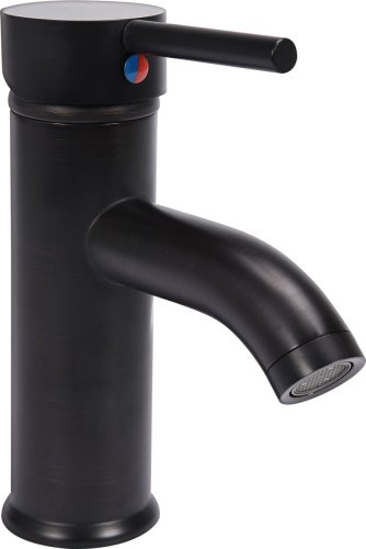 Смеситель для умывальника FALA RETRO BLACK 2 75811