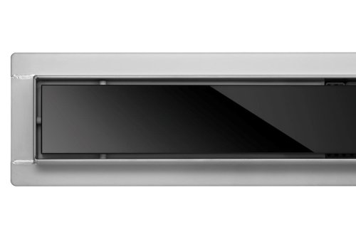 Трап для душа FALA Black Glass 70 (сухий затвор) 75387