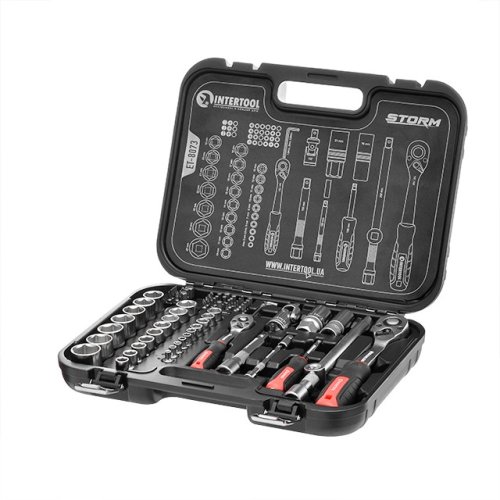 Набор инструментов Intertool ET-8073 (73 предмета)