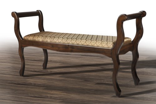 Скамья МИКС-мебель Джокер без спинки темный орех/Avilla 2/7