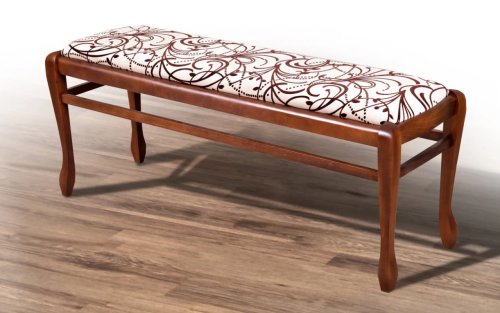 Банкетка МИКС-мебель Сиеста New Большая 1100 темный орех