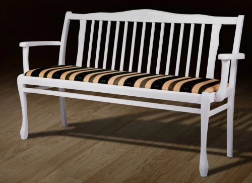 Лавка МИКС-мебель Версаль белая