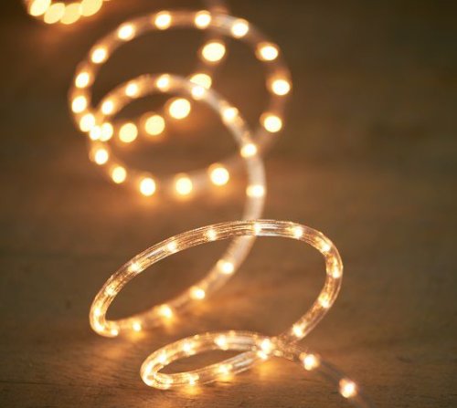 Гирлянда новогодняя Anna's Collection Веревка 10,5м белый