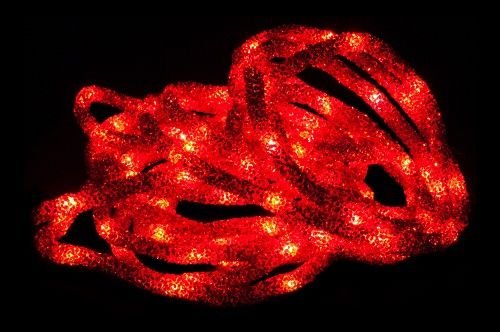 Гирлянда Luca Lighting Веревка 8м красный