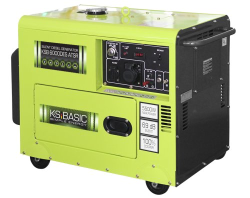 Дизельный генератор Konner&Sohnen KSB 6000DES ATSR