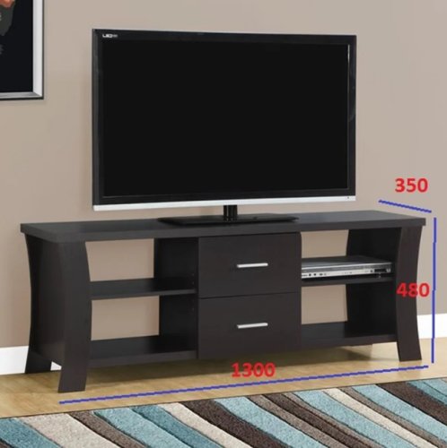 Тумба под ТВ МИКС-мебель ТВ-4 Венге