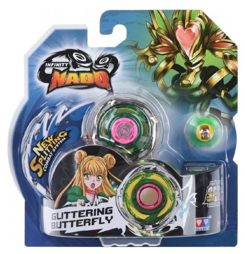 Волчок Auldey Infinity Nado Серия Стандарт Glittering Butterfly Искрящаяся Бабочка (YW624303)