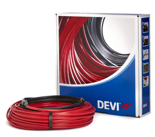 Теплый пол DEVI Flex 18T нагревательный кабель 12,8м (140F1400)