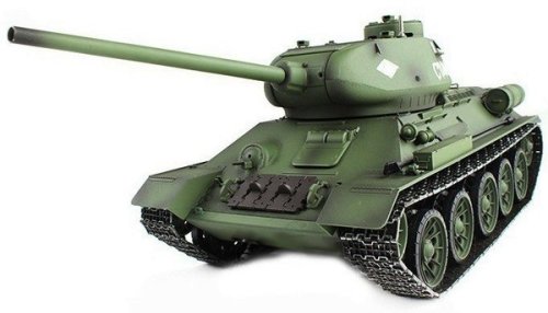 Танк на радиоуправлении 1:16 Heng Long T-34 с пневмопушкой и и/к боем (Upgrade)
