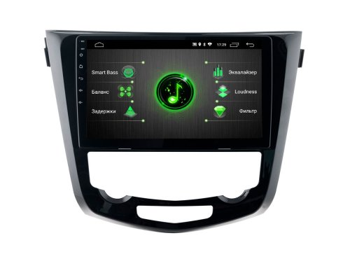Штатная магнитола INCar DTA-6210 DSP Nissan Qashqai 2014+ Climat Android 9