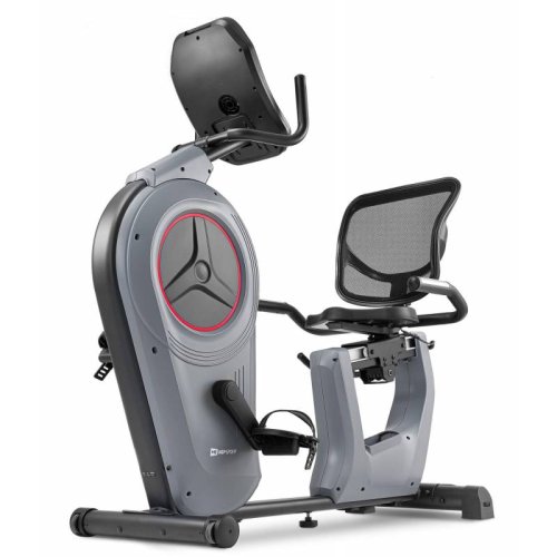 Велотренажер Hop-Sport HS-100L Edge iConsole серый + мат