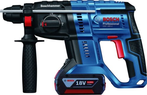 Аккумуляторный перфоратор Bosch Professional GBH 180-LI + мультитул (0615990L01)